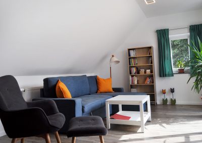 Couch im Wohnbereich